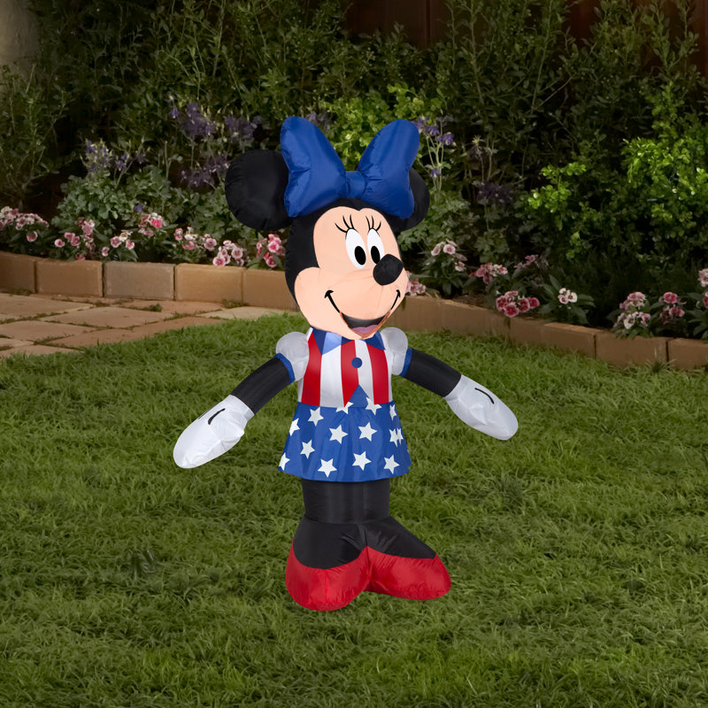 Disney gonflable Minnie patriotique