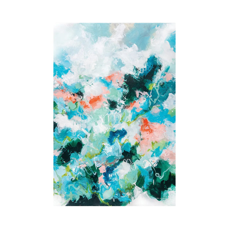 « Promise » par Cristina dalla Valentina-impression d’art graphique, H 48 po x l 32 po x P 1,5 po, Toile tendue, Pas de tapis