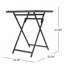Table pliante d'extérieur en rotin pour patio