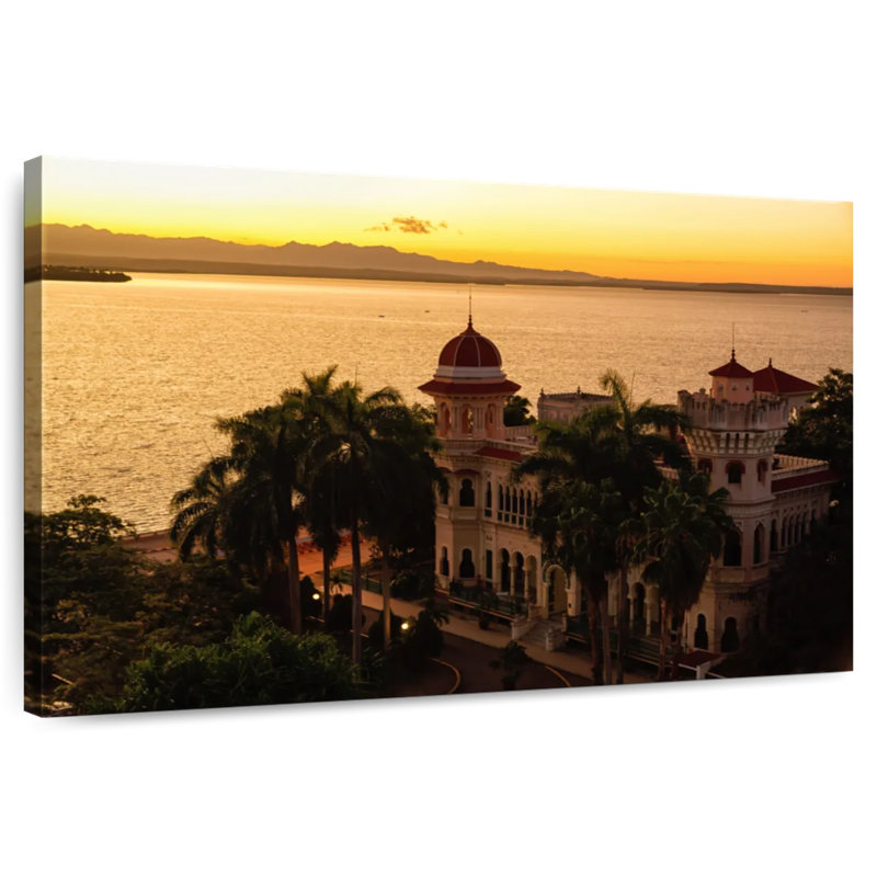 Coucher de soleil Nicci Cienfuegos, H 32 po x l 48 po