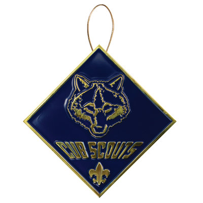 Ornement de noël cub scout