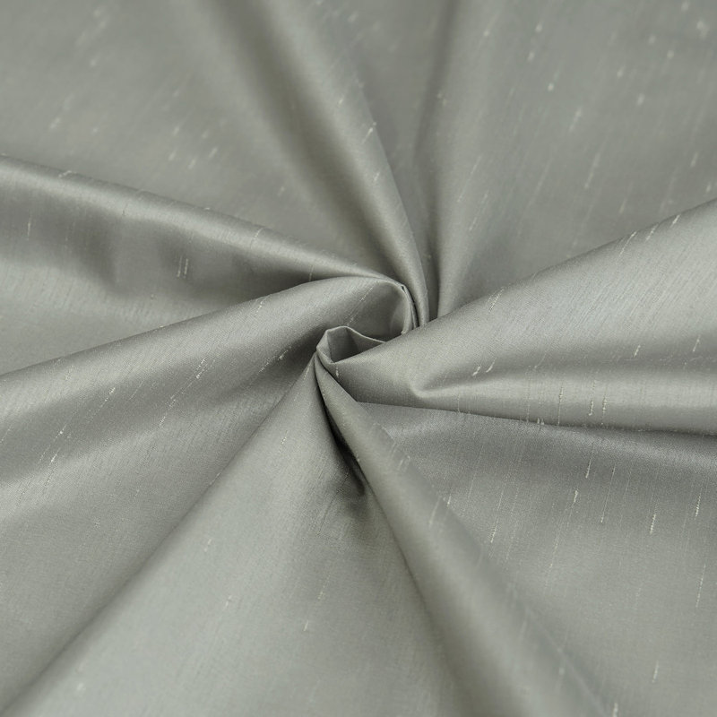 Panneau de rideau simple occultant et isolant en polyester Jetset , 100 po x 108 po, Argent