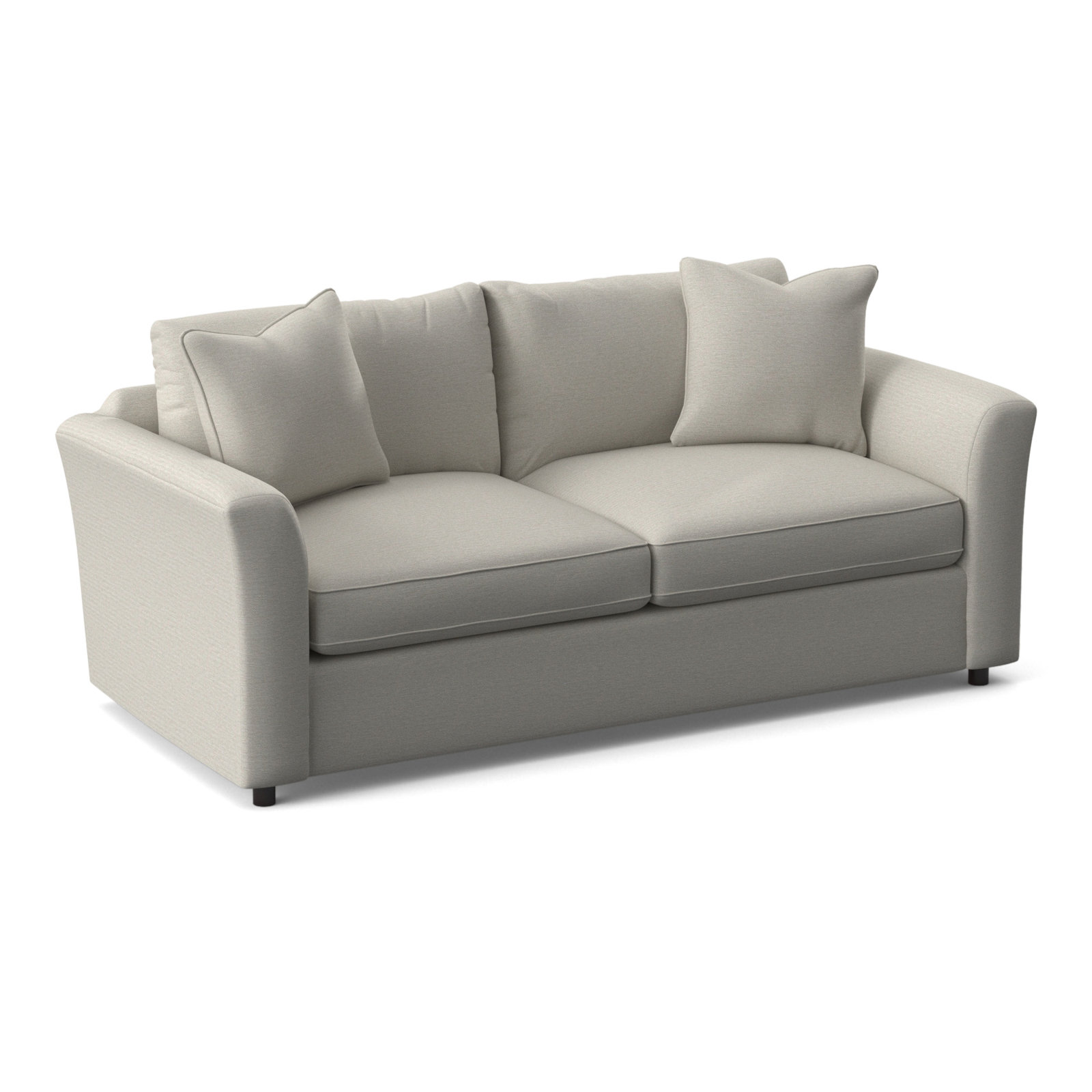 Northfield 84'' Upholstered Sofa, White Performance Fabric; 0851-94