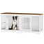 Meuble pour chien 74,8 po pour 2 chiens