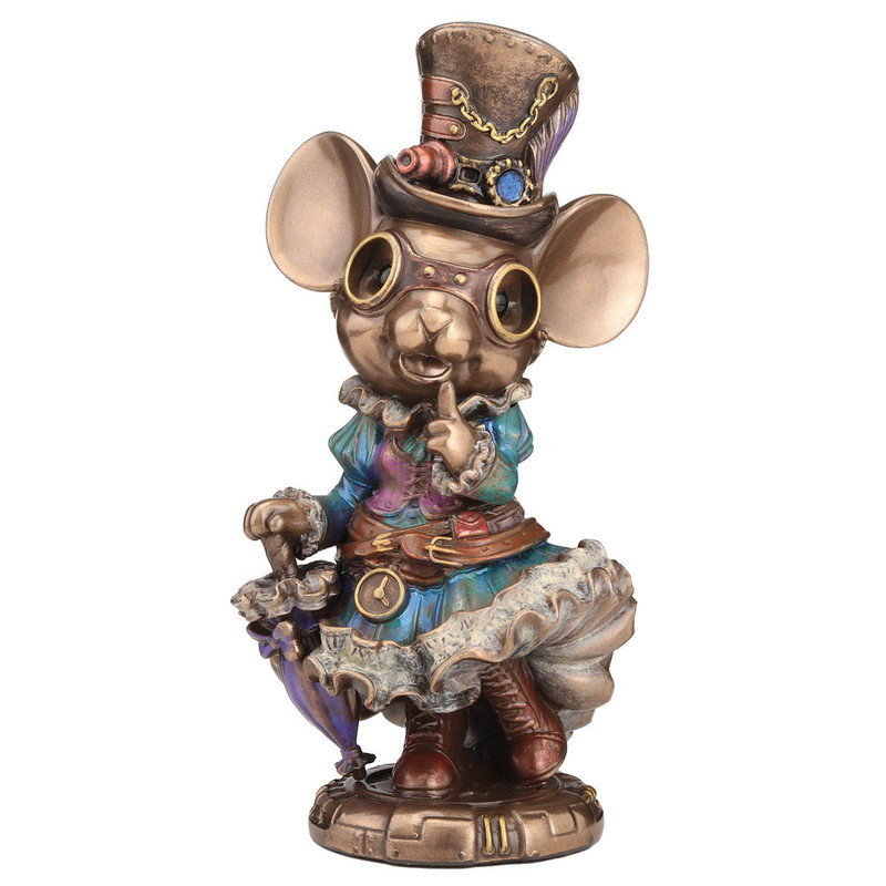Figurine en résine 5,51 po Steampunk Lady