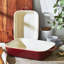 Ensemble de plats de cuisson rectangulaires en céramique 2 pièces-23966682