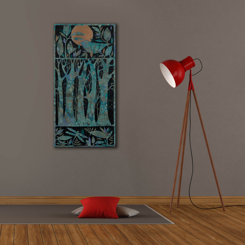  Art mural en toile «Nightsons» par Sue Davis, 20 po x 40 po, H 40 po x l 20 po