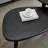2-Piece Asymmetrical Triangular Nesting Coffee Table Set, Wood Veneer Side Table, Space-Saving for Living Room & Bedroom – Light Walnut, Natural & Black Available-1806479901