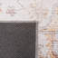 Tucson Windsor Machine Washable Non-Slip Area Rug In Light Grey & Rust-1691076639