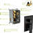 12 Inch Wall Mounted Dual Shower Head - Oil Rubber Bronze Square System With Heads Mount-120951948