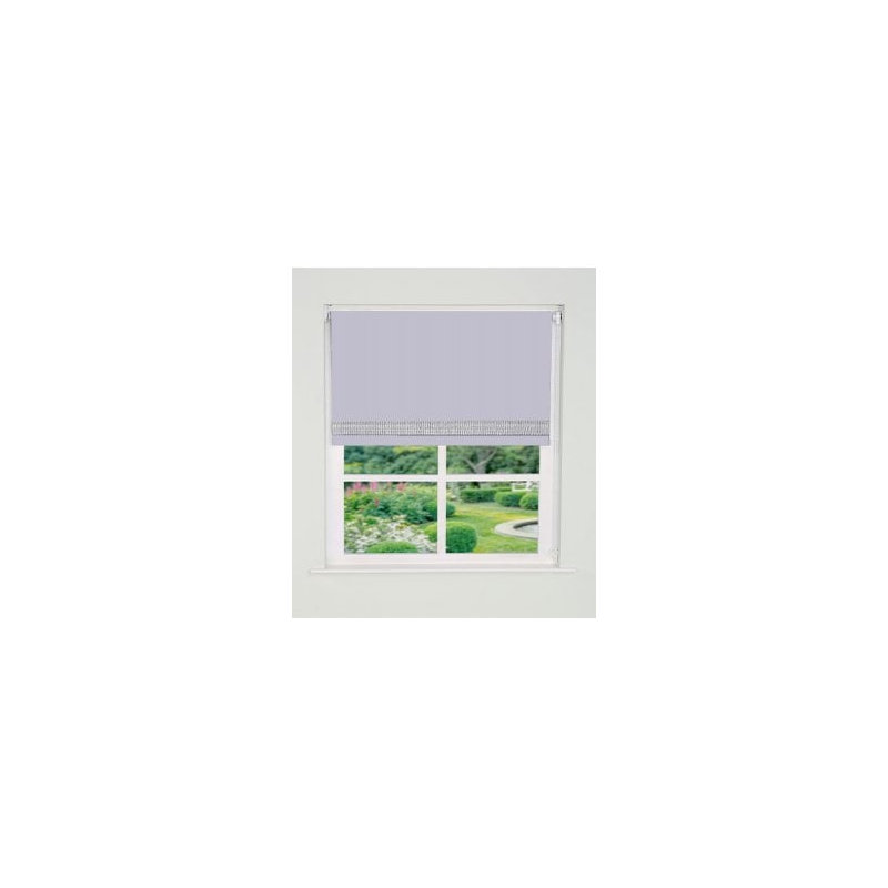 Semi Sheer Roller Blind, White, 100cm W x 165cm L