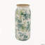 D5.5 "x12.6" Vase cylindrique floral en céramique, vase décoratif pour table