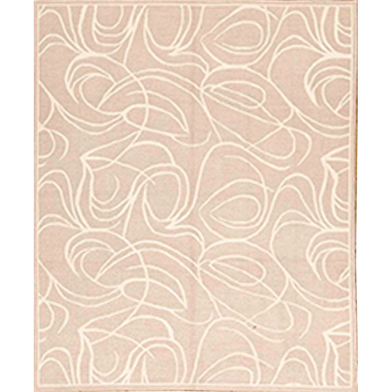 Cotton Abstract Area Rug