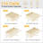 12 Pack Drawer Organizer Set - 114 Cells Foldable Fabric Dresser Dividers For Clothes, Socks, Bras, Underwear, Ties, Belts And Scarves, Non-Woven Storage Bins For Bedroom And Dorm-835216295