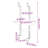  Wall-Mounted Cat Tree Light Gray