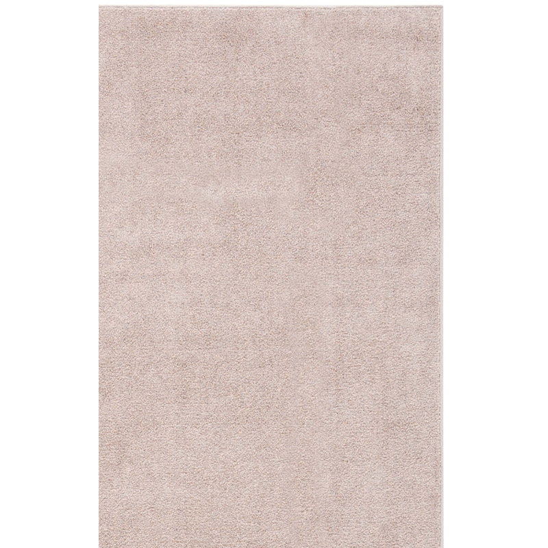 Tapis antidérapant de couleur unie Collyer, Carré 6 pi 7 po