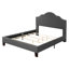 Structure de lit avec tête de lit Upholstedred-1165733168-1165733174