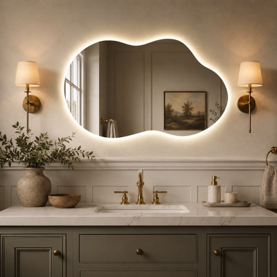Modern LED Bathroom Mirror with Backlight