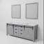 Meuble-lavabo double l 80 po x P 22 po et miroirs 30 po Marsyas-660299840-660299843