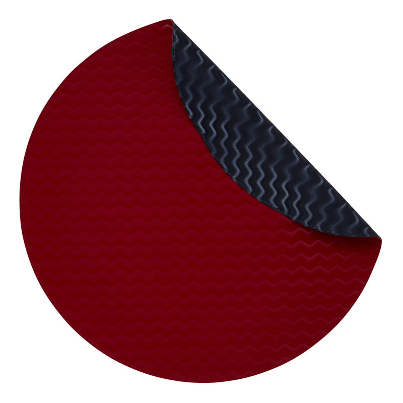 Ensemble de napperons 4 pièces Tilde, Rouge / bleu marine