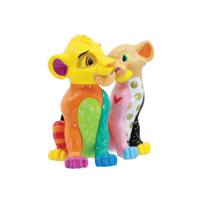 Disney BRITTO Simba et Nala du roi lion figure 6 po
