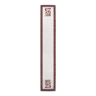 Folkmar Plaid Christmas Table Runner