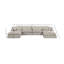 Canapé modulaire 6 pièces rembourré-87149753