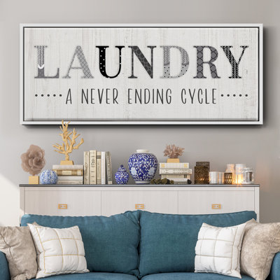 Never Ending- Framed Canvas