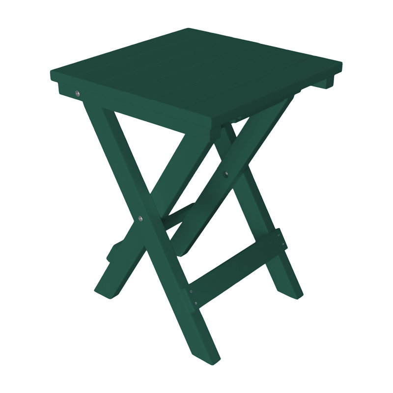 Table bistro pliante Cowie, Vert