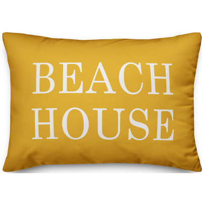  Housse et insert de coussin rectangulaire intérieur / extérieur Beach House