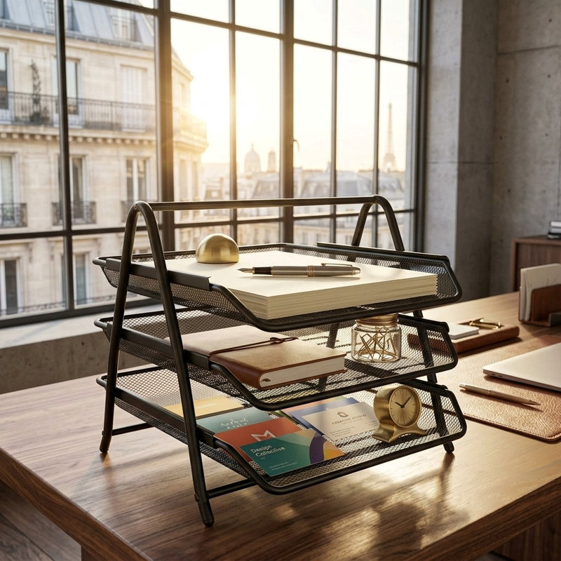 Iron Desk Organiser