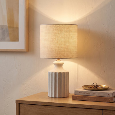 Lampe de table en céramique 17,5 "