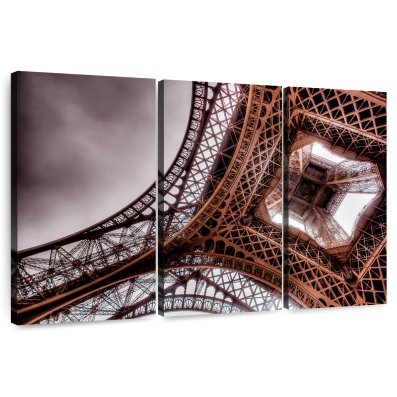 Eiffel Tower Latticework, 48" H x 74" W