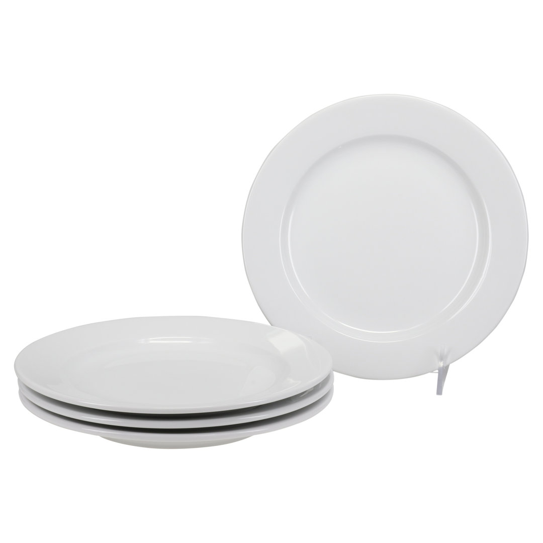 BIA Cordon Bleu 8-Inch Bistro Porcelain Salad Plate (Set of 4) BIA Cordon Bleu