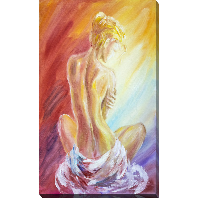 " Nude I ", 40" H x 24" W x 1" D