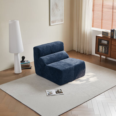Chaise d'appoint, chaise simple pour salon, bureau et petit appartement