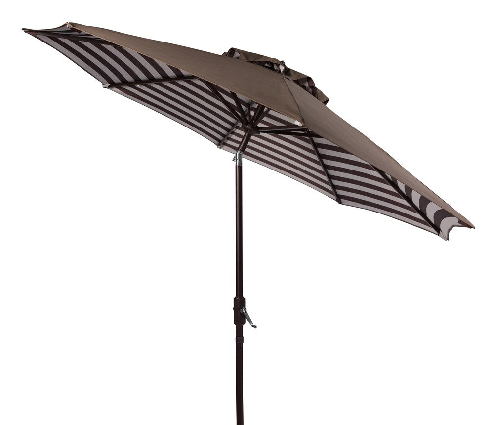Asla 8.4' Umbrella, Brown/White
