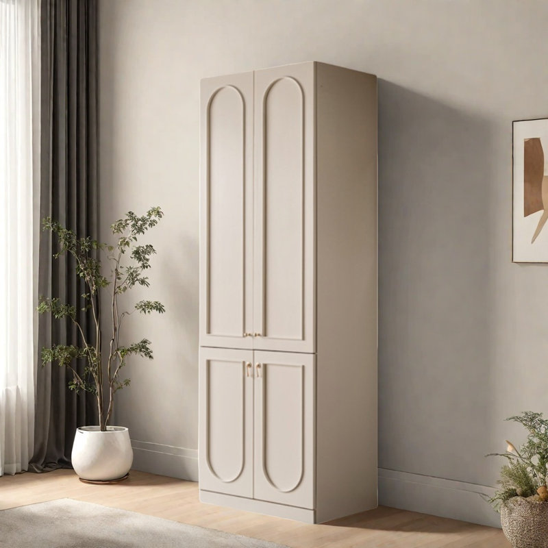 Garde-robe de luxe simple et moderne, H 82,68 po x l 35,43 po x P 23,62 po