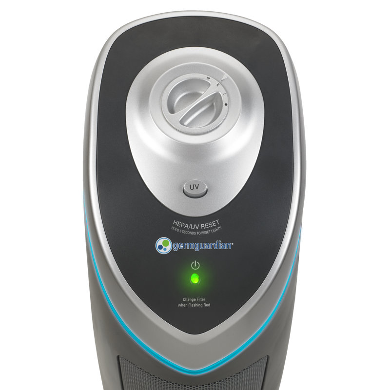Purificateur d'air ambiant avec filtre HEPA véritable GermGuardian
