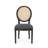 Kandy 19.5'' H Upholstered Cane Back Side Chair-996997093
