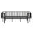 Robust Steel Support Couch Bed with Reinforced Slat System-129444908