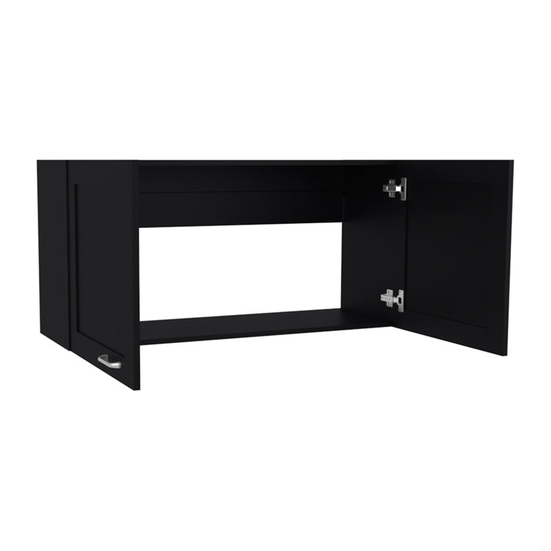 Armoire murale, cuisine, Noir