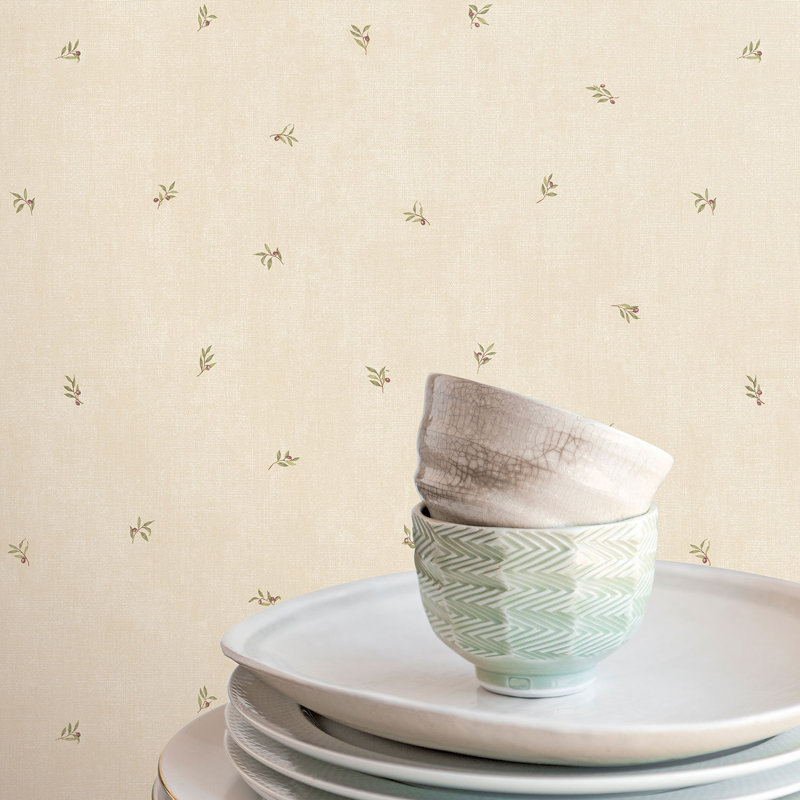 Posey 10m x 53cm Matte Wallpaper Roll, Beige