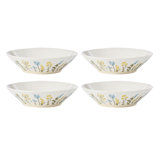 Wildflowers 9" Dinner Bowls, S/4