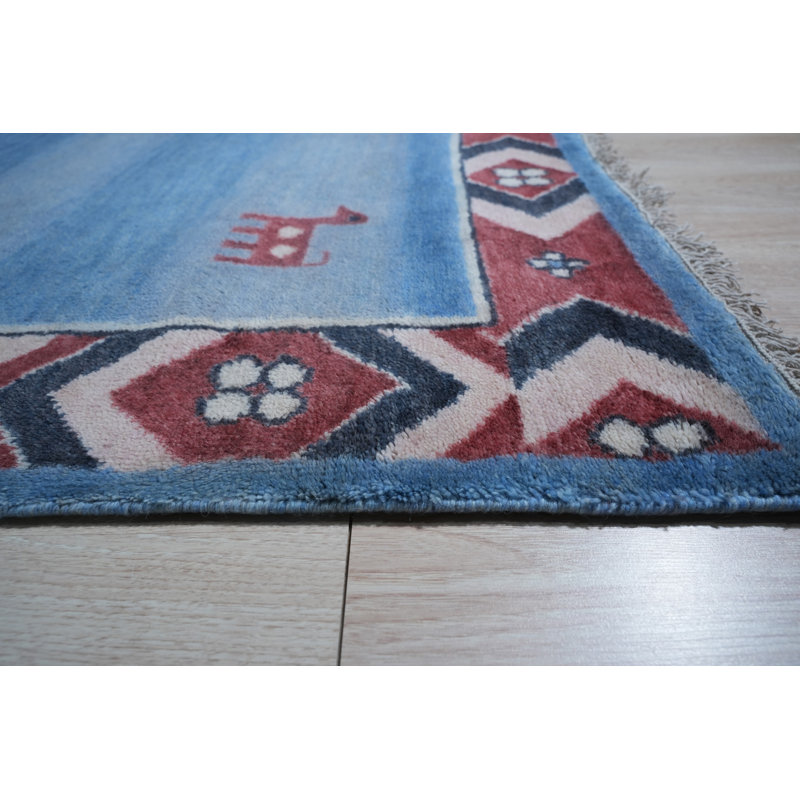 Tapis bleu Balroop