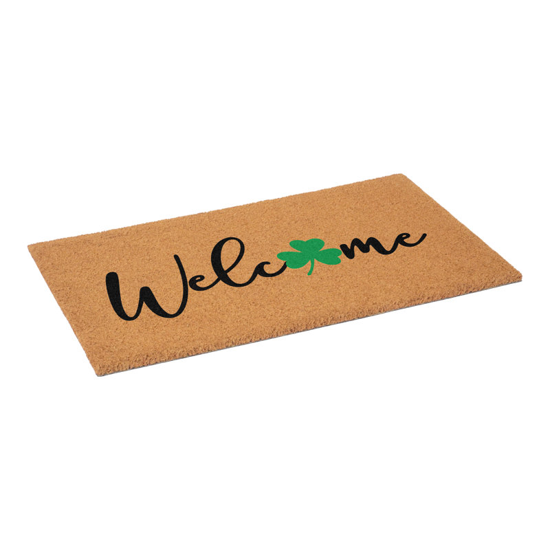 Paillasson Shamrock Welcome 17 po x 29 po