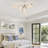 Modern Adjustable LED Ceiling Light With Dimmable Feature