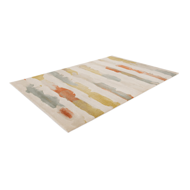 Abstract Indoor Rug, Rectangle 6'7" x 9'6"