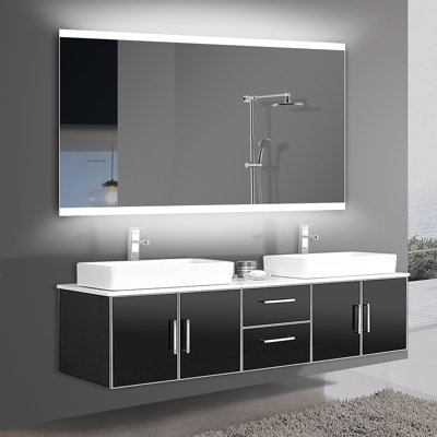 Allysha Flat Wall Mirror