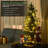 3FT Pre-Lit Tabletop Christmas Tree With 50 LED Lights, Timer Control, Burlap Base